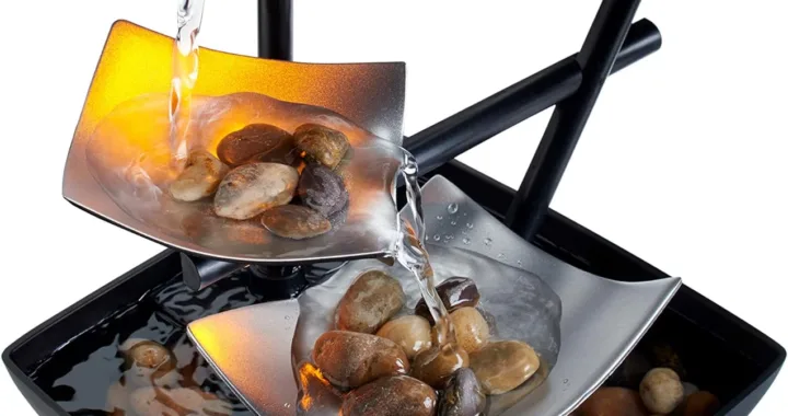 Relax with the HoMedics Tabletop Fountain