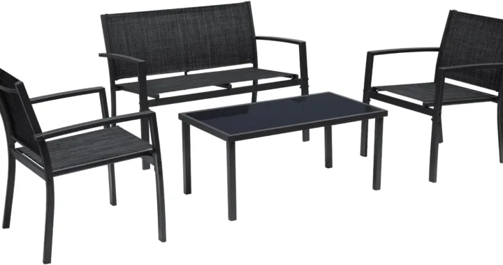 Affordable 4-Piece Patio Furniture Set Review